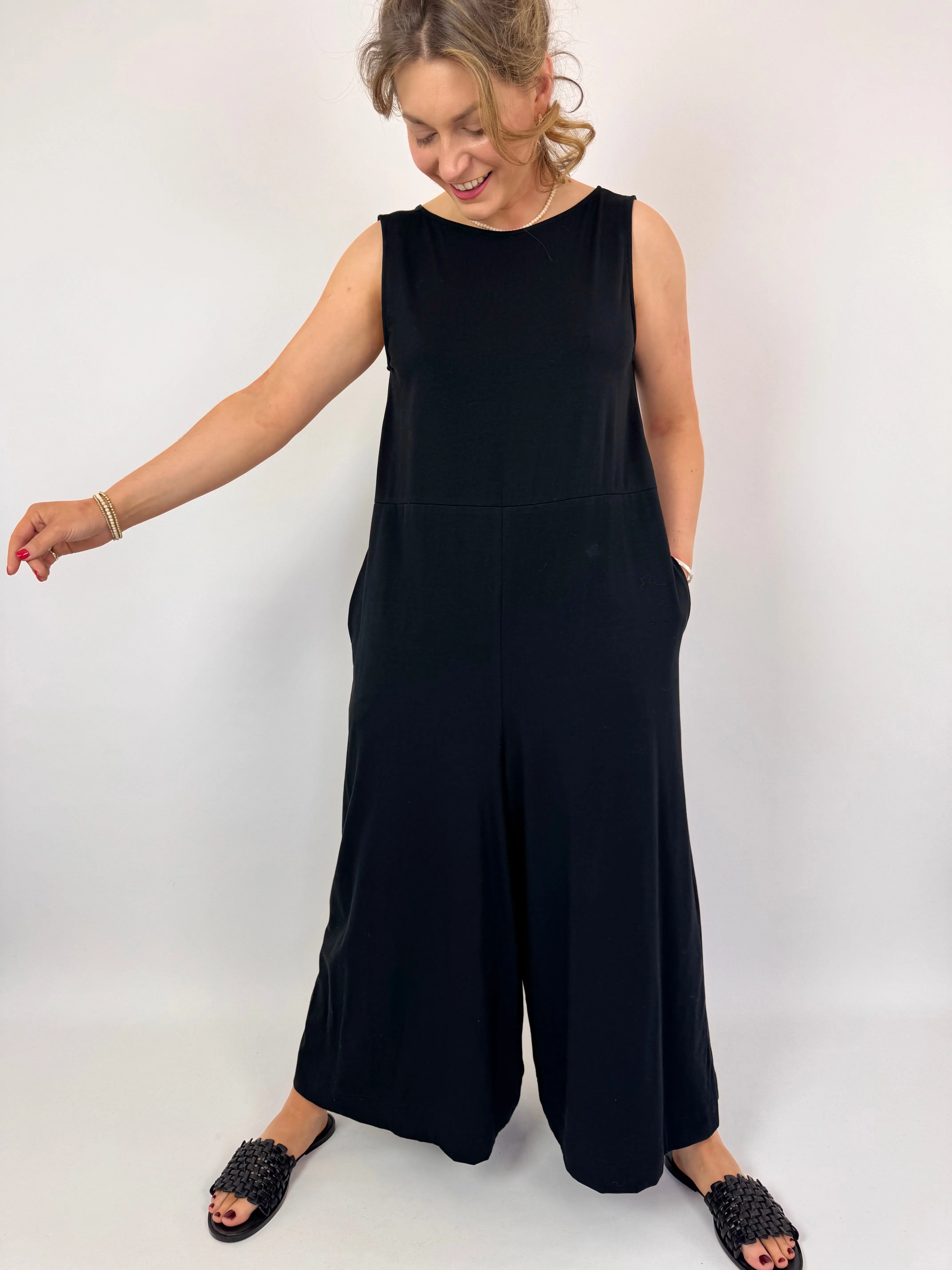 Mama b Fine Jumpsuit Black