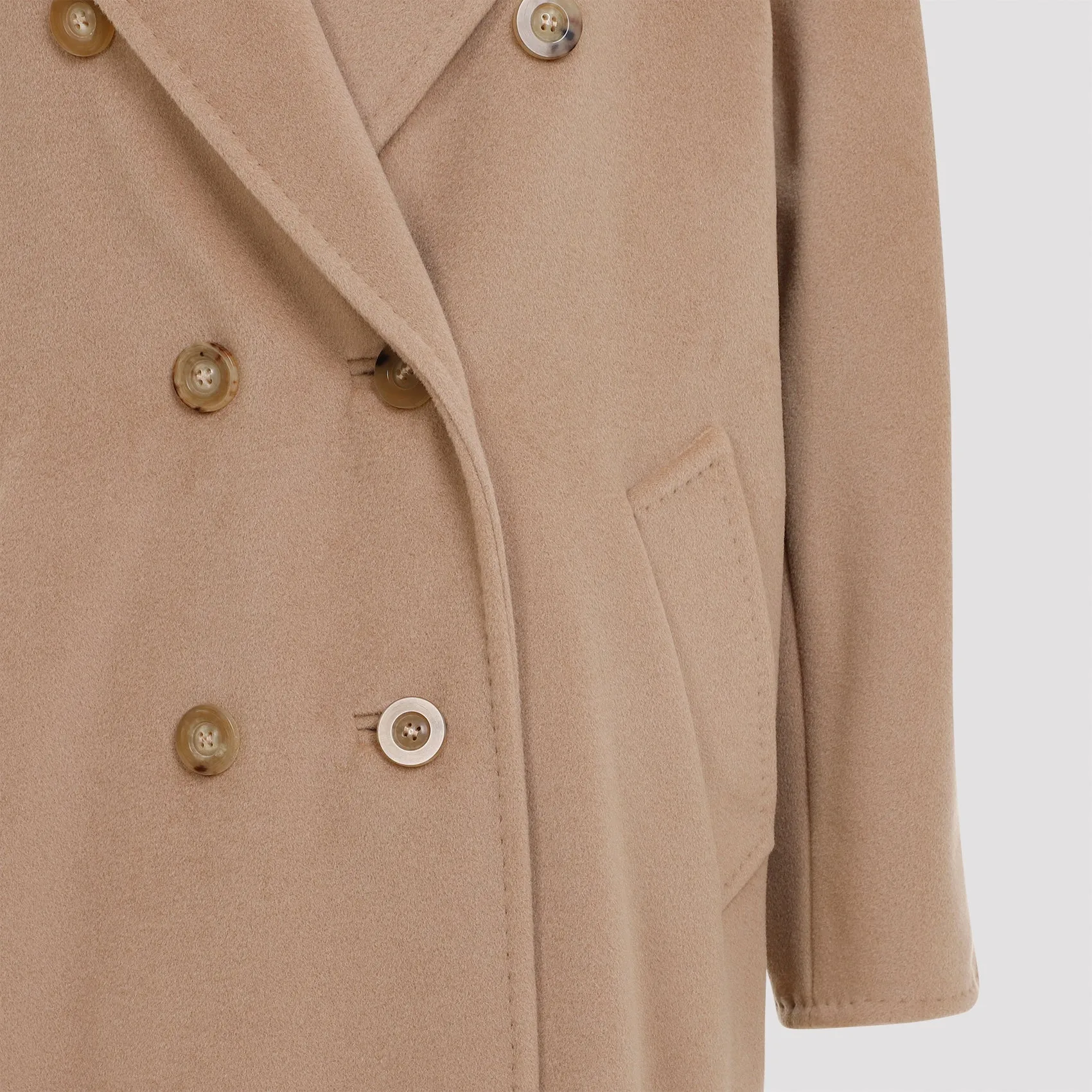 Max Mara Madame Wool Coat -  Cammello - 001 Cammello