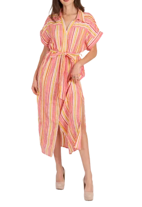 Maya Maxi Shirt Dress