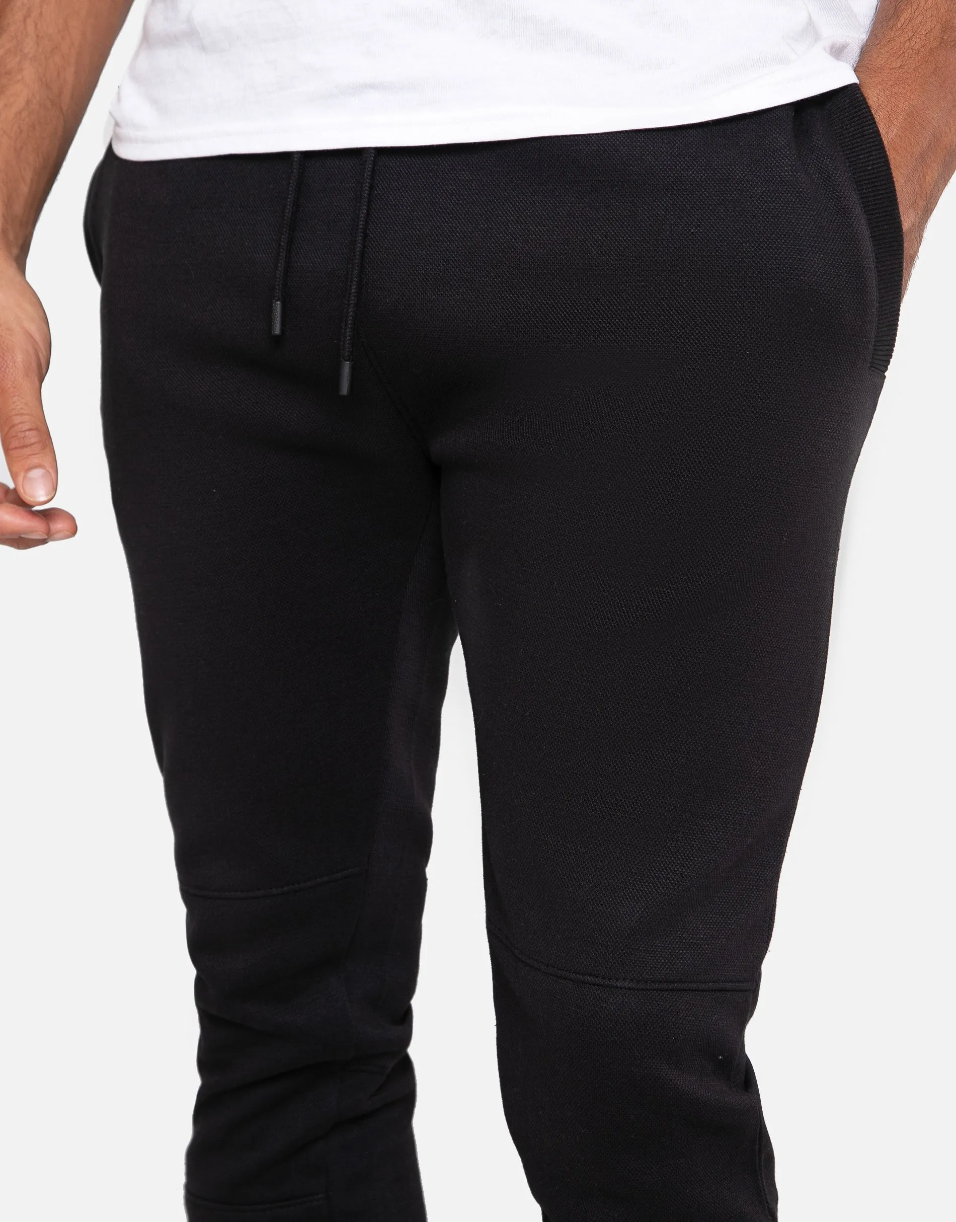 Men's Black Slim Fit Joggers