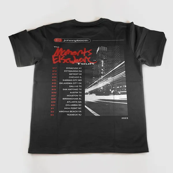 Moments Elsewhere Tour 2023 Black T-Shirt