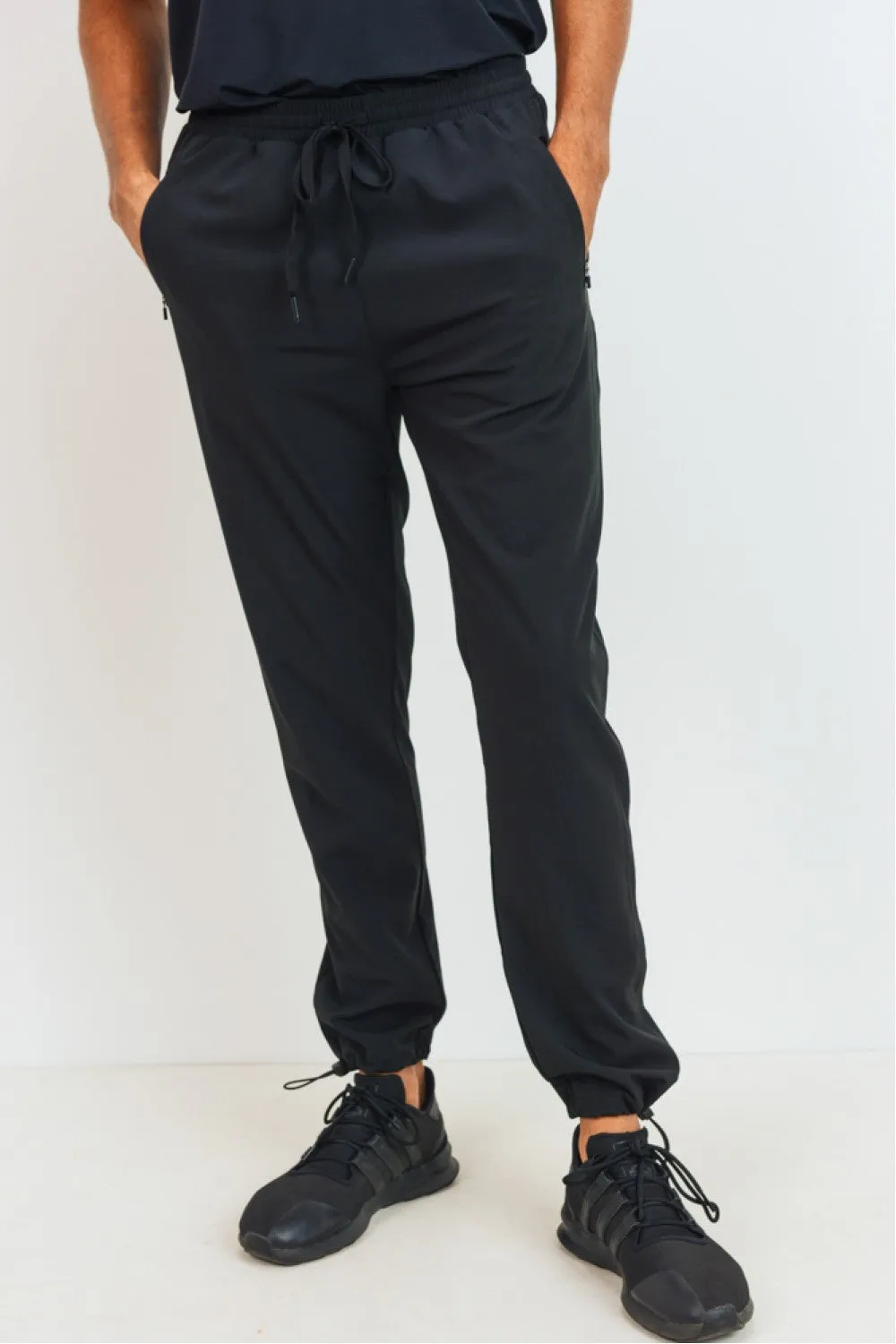 MONO B MEN- Cinched Ankle Active Joggers
