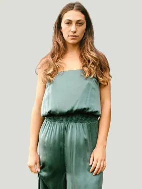Ocean Prairie Silk Milkweed Jumpsuit