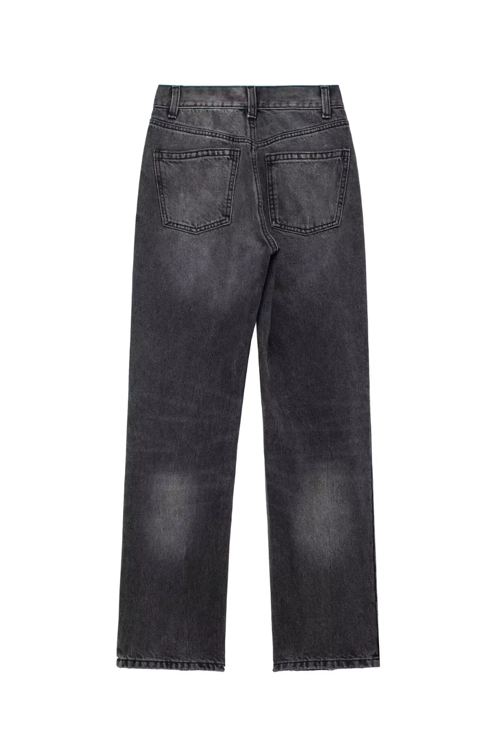 'Ophelia' High-waist Straight Denim Jeans (2 Colors)
