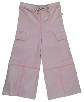 Organic Purple Kids Pants