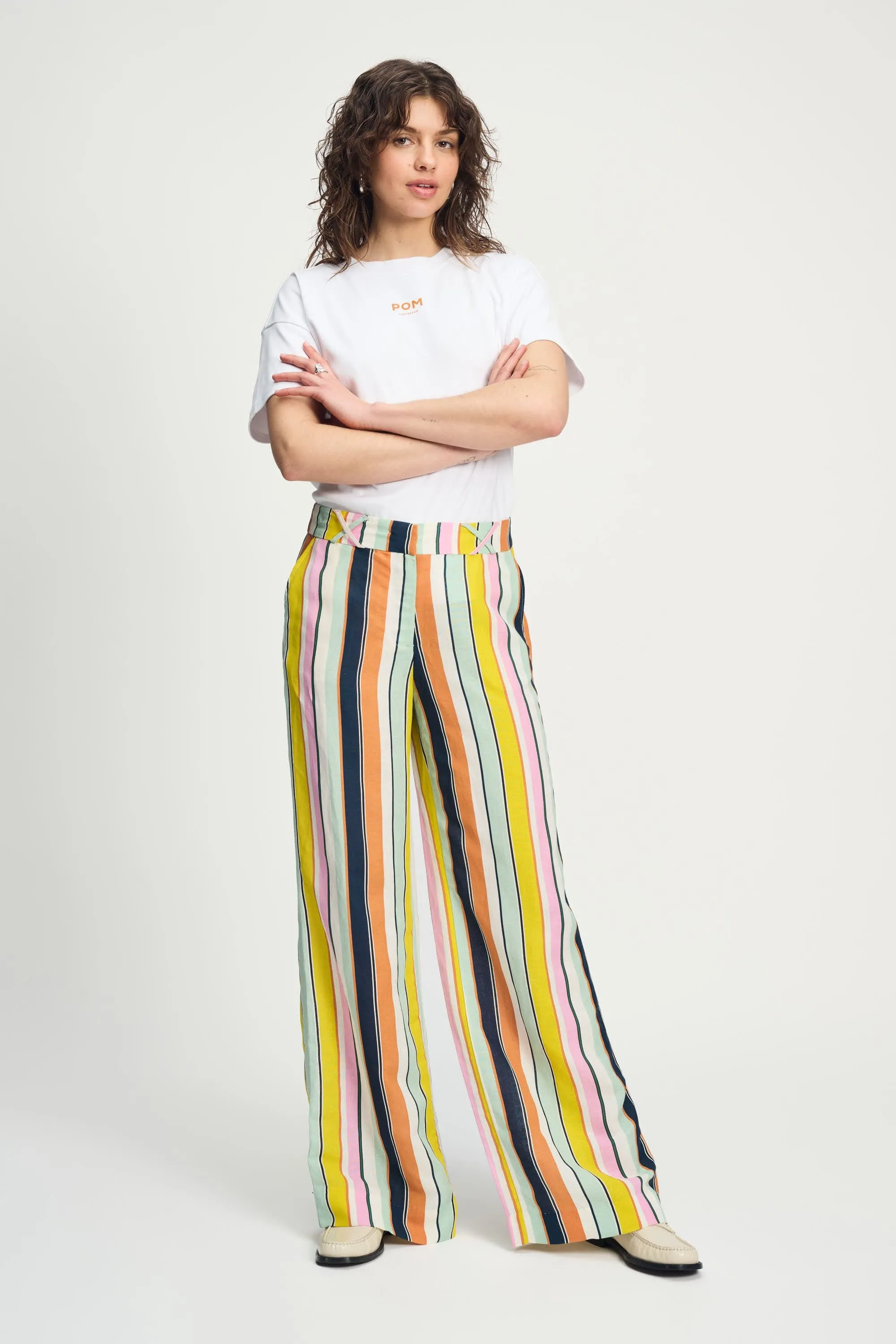 PANTS - Paradise Stripes Linen