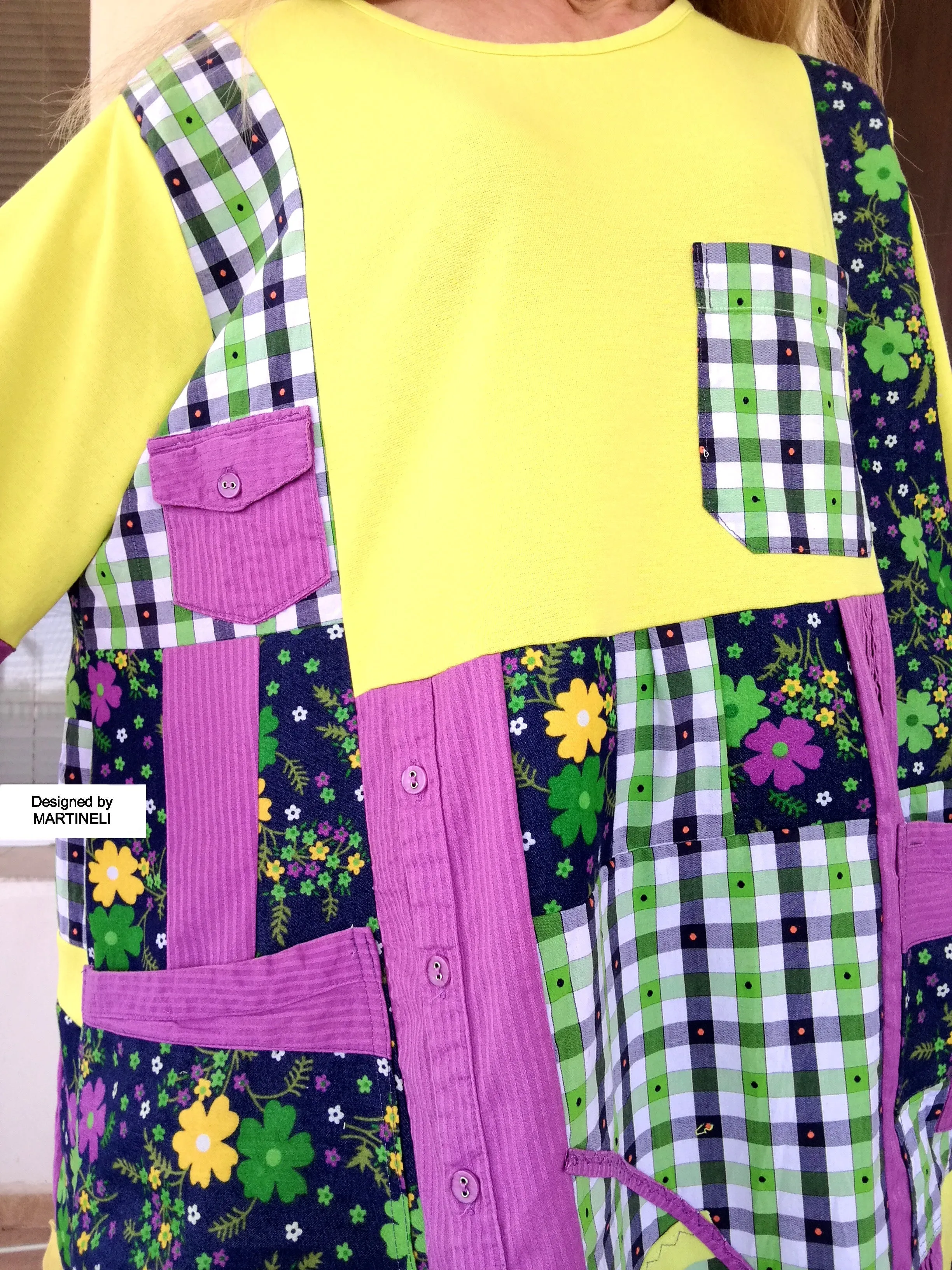 Plus Size Colorful Dress 3X Loose Summer Dress