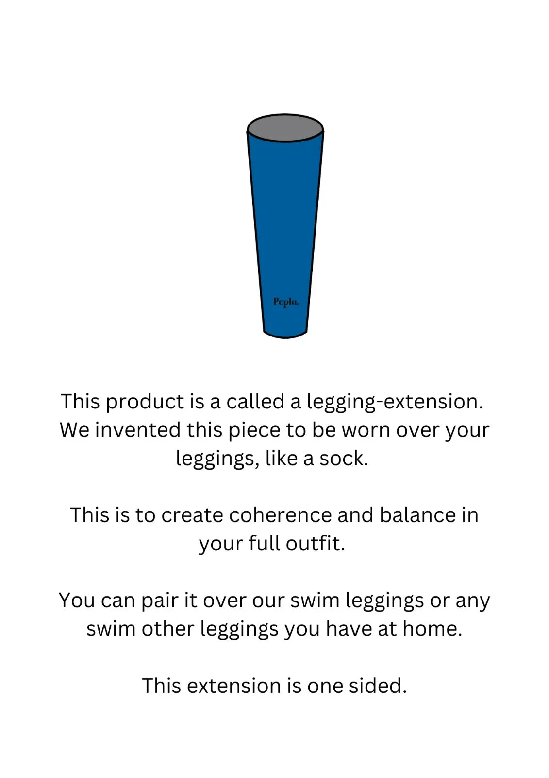 Purple Legging Extension