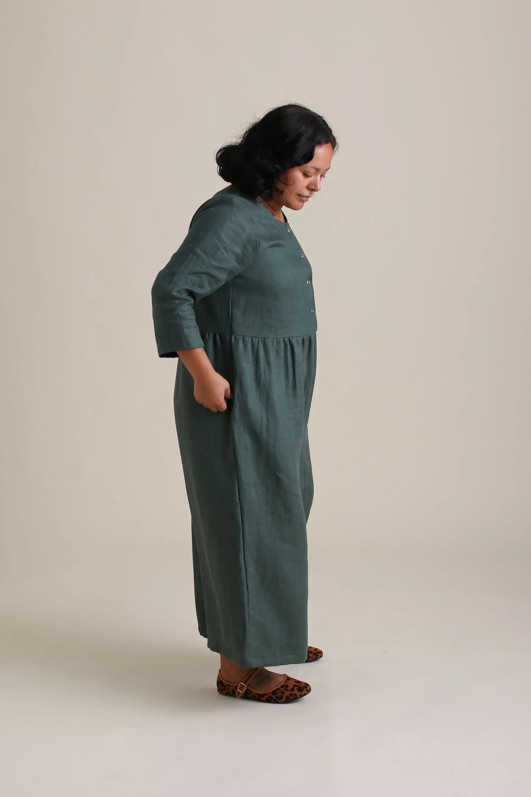Ranch Jumpsuit in Spruce