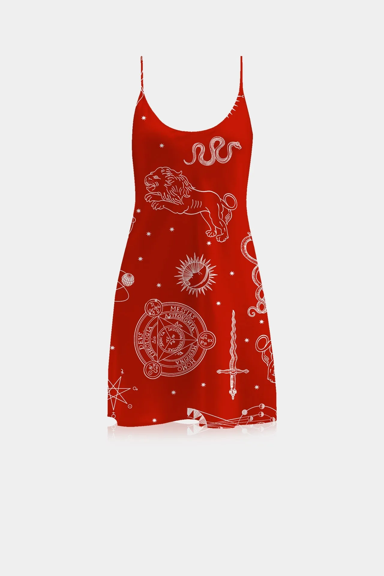 Red Cami Mini Dress