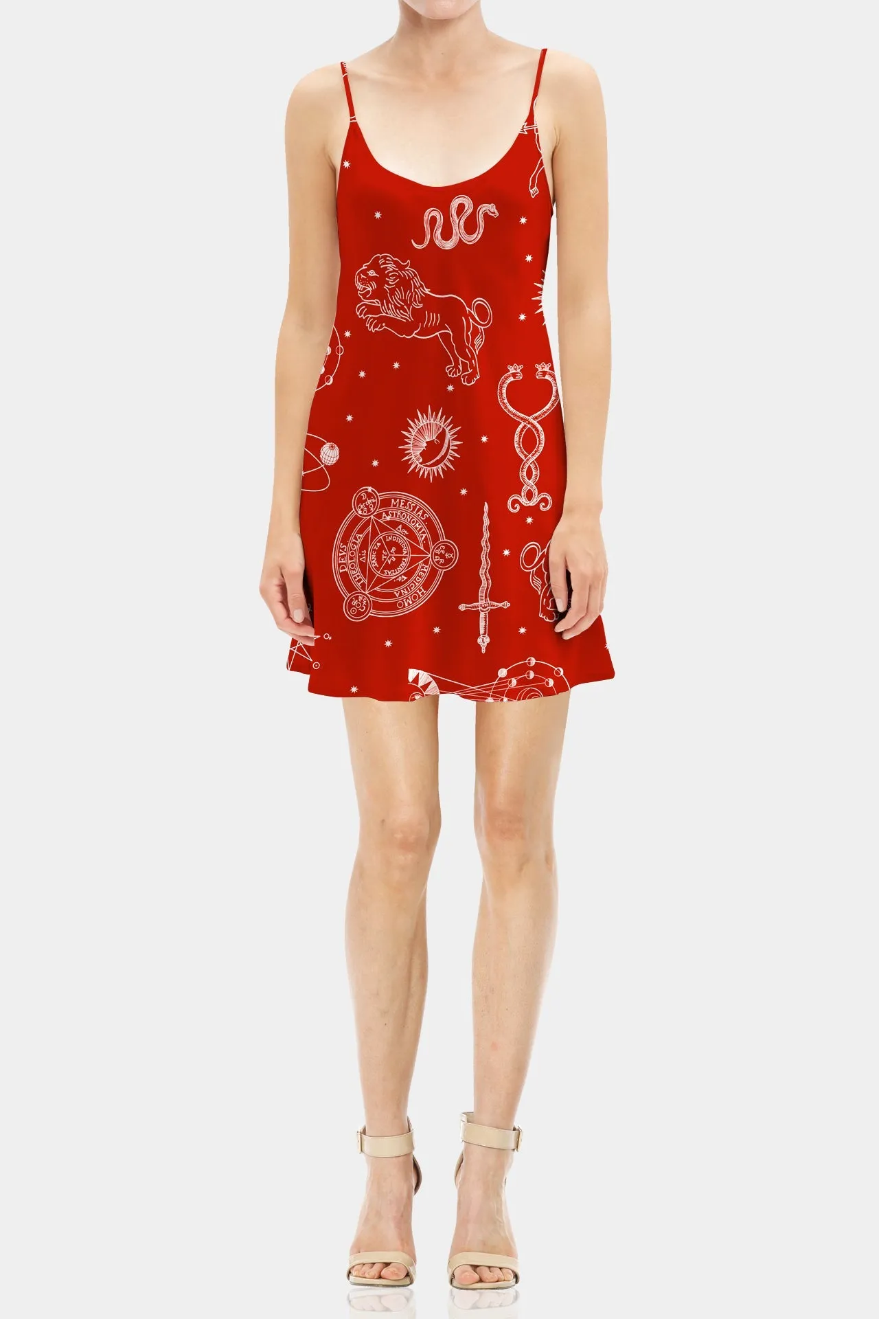 Red Cami Mini Dress