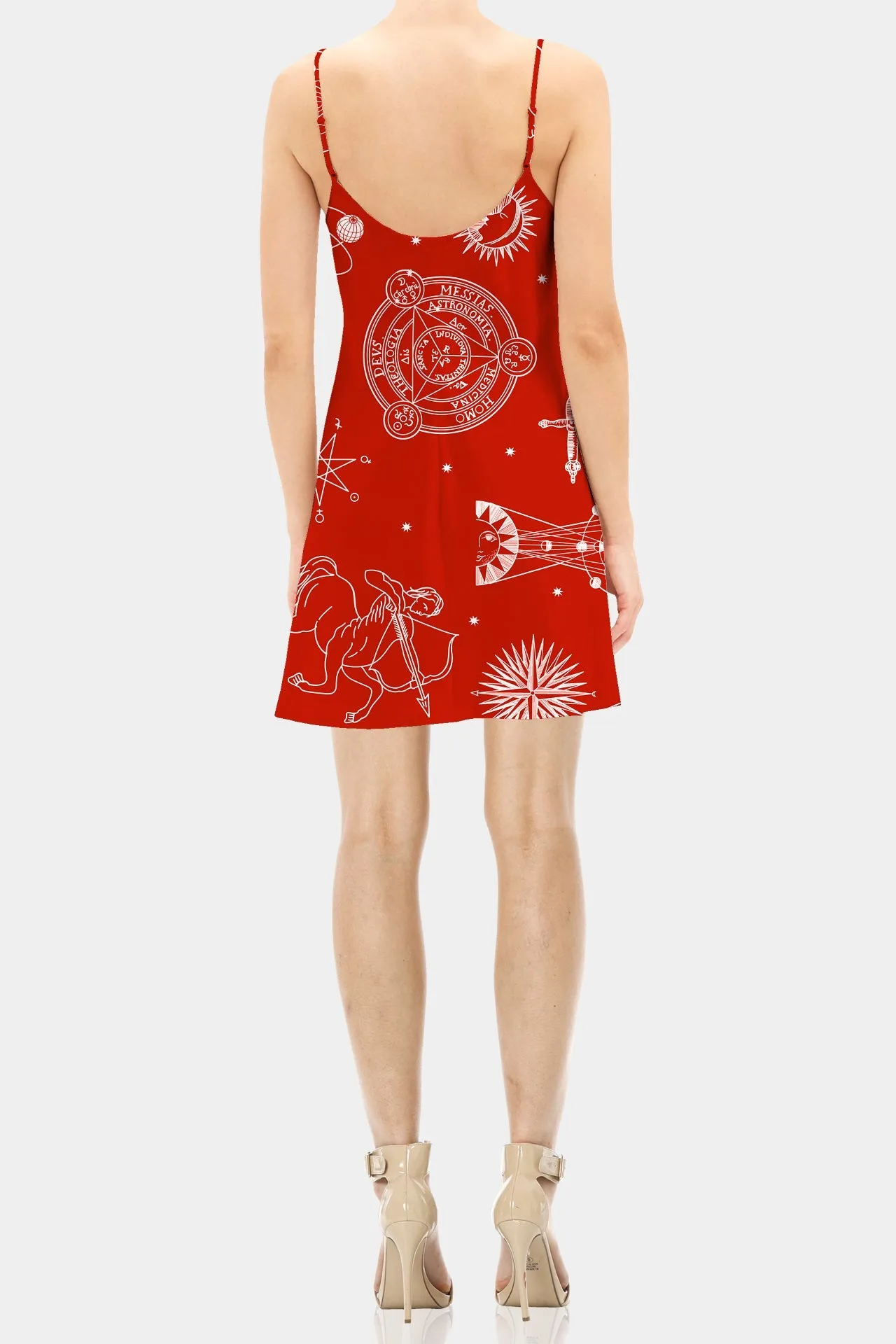 Red Cami Mini Dress
