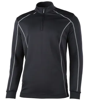 Rhino Seville  zip mid-layer | Black