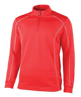Rhino Seville  zip mid-layer | Red