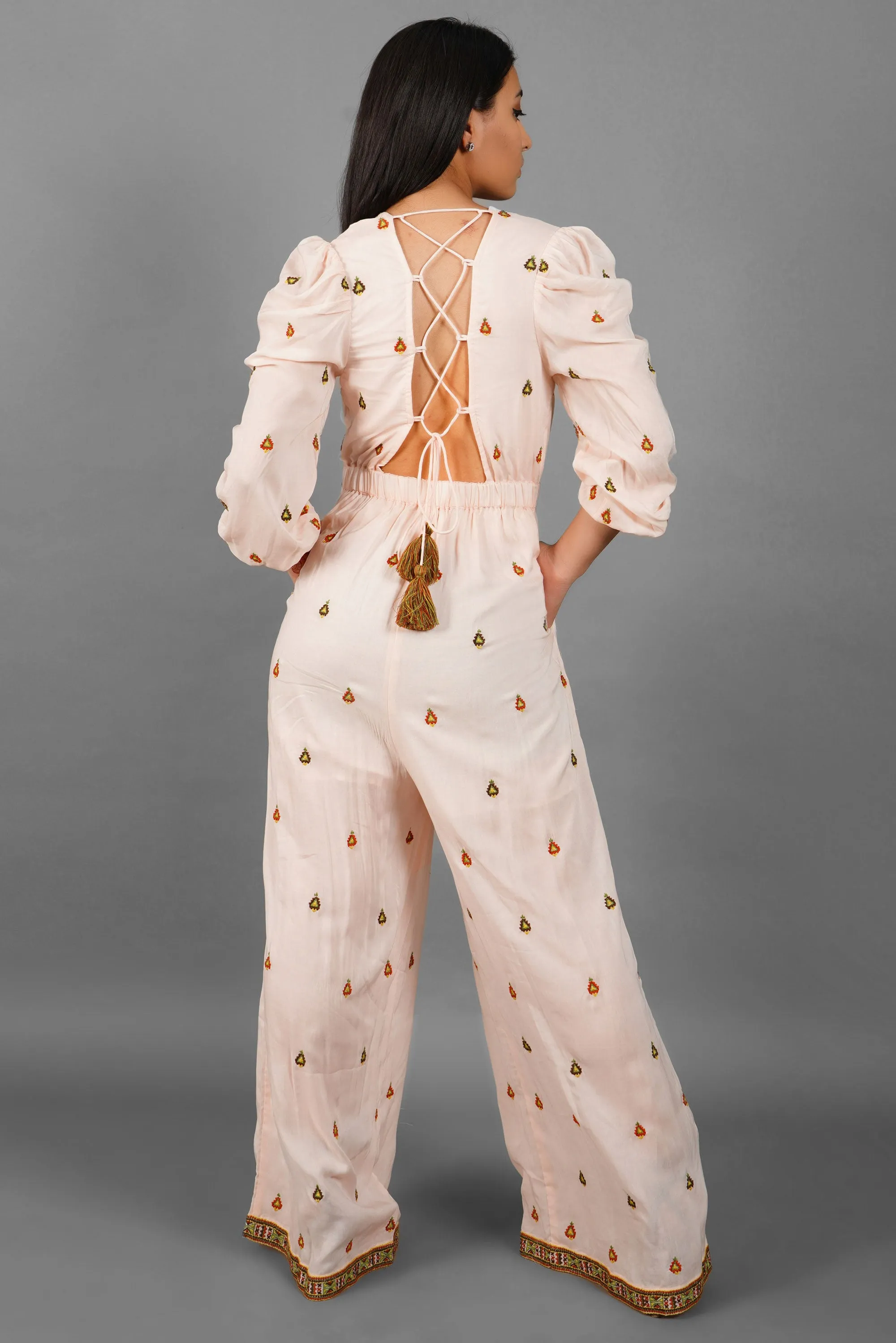 Riley Embroidered Jumpsuit