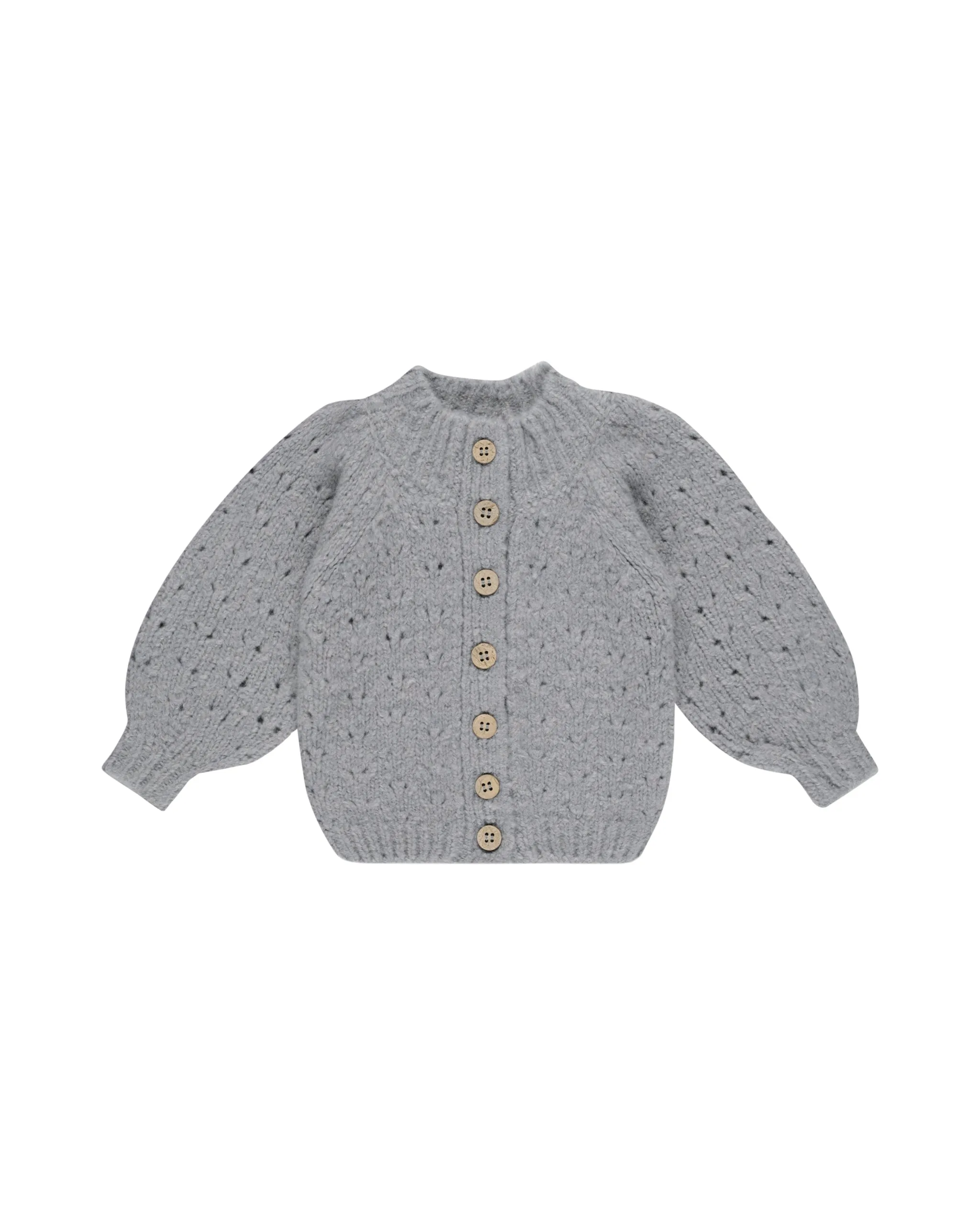 Rylee   Cru Dusty Blue Tulip Cardigan