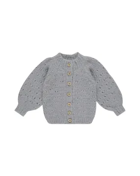 Rylee   Cru Dusty Blue Tulip Cardigan