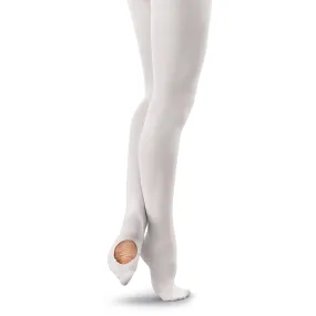 SALE - RUMPF 103 WHITE CONVERTIBLE TOE BALLET TIGHTS