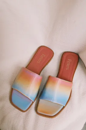 sandal - camille - rainbow