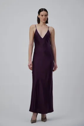 SLIP SILK DRESS