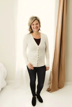 Snap Button Sweater
