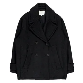 Studio Nicholson Charcoal Carew Peacoat