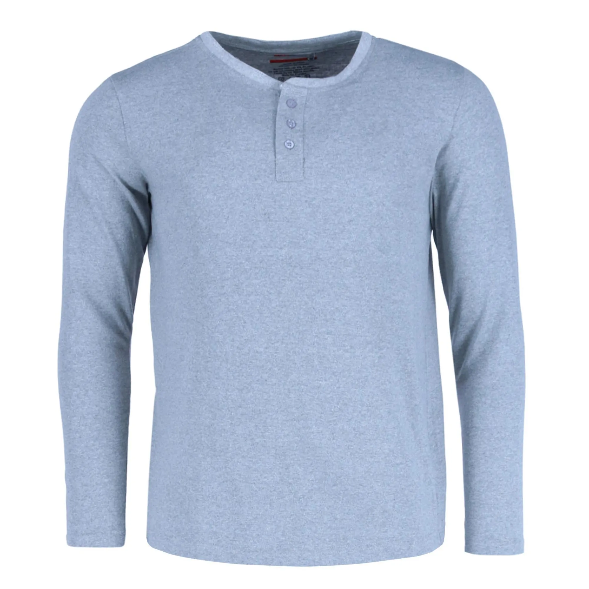 Ten West Apparel Men's Long Sleeve Henley With Flannel Pant Lounge Set