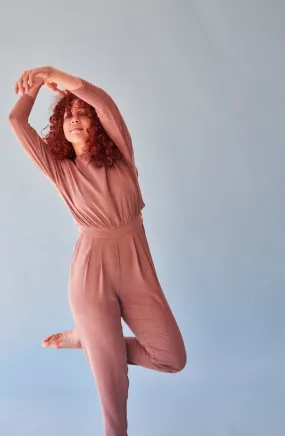 The Bringing Sexy Back ezp® Jumpsuit Rose Lyocell