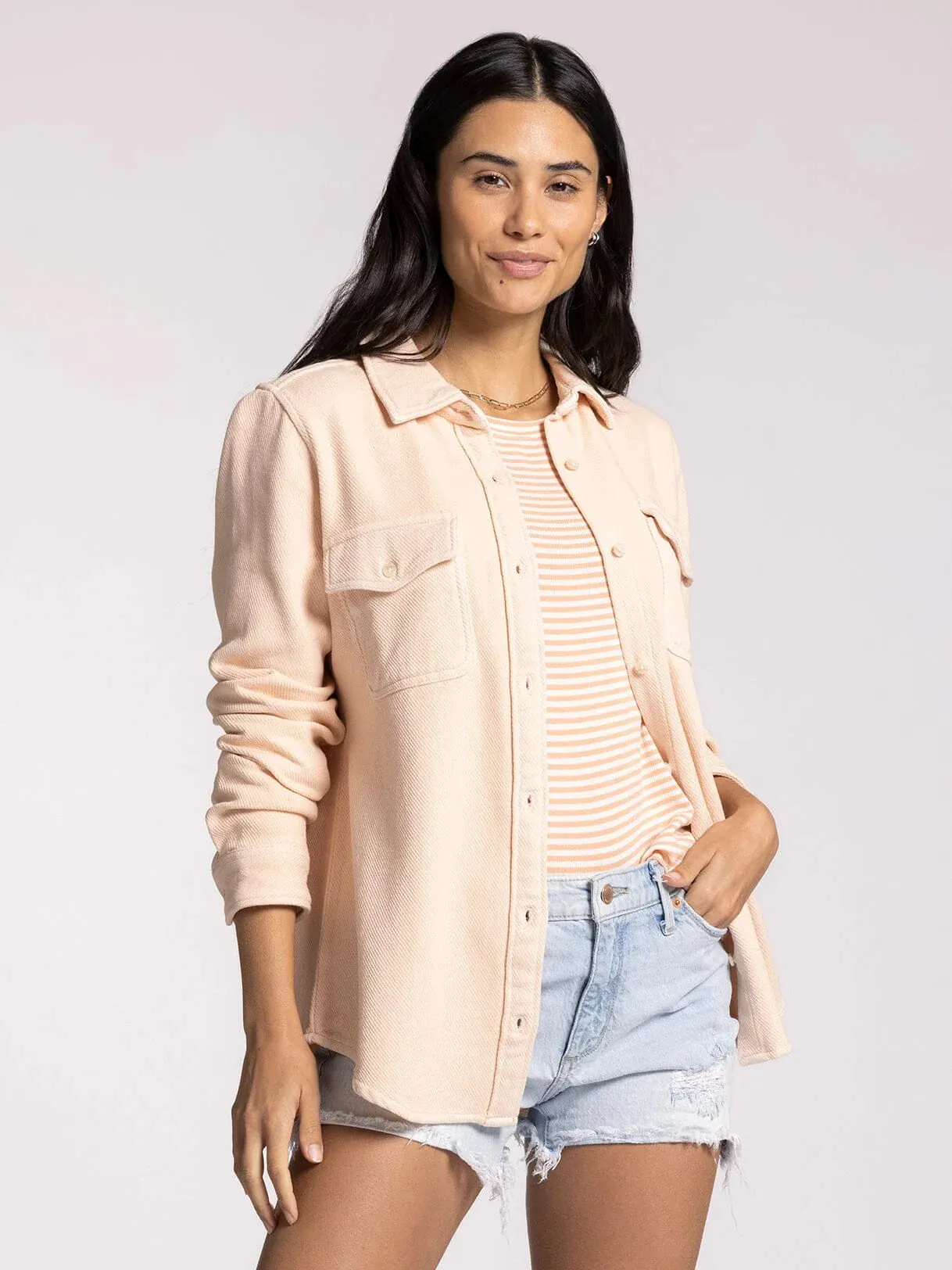 Thread & Supply Oversized Collared Top