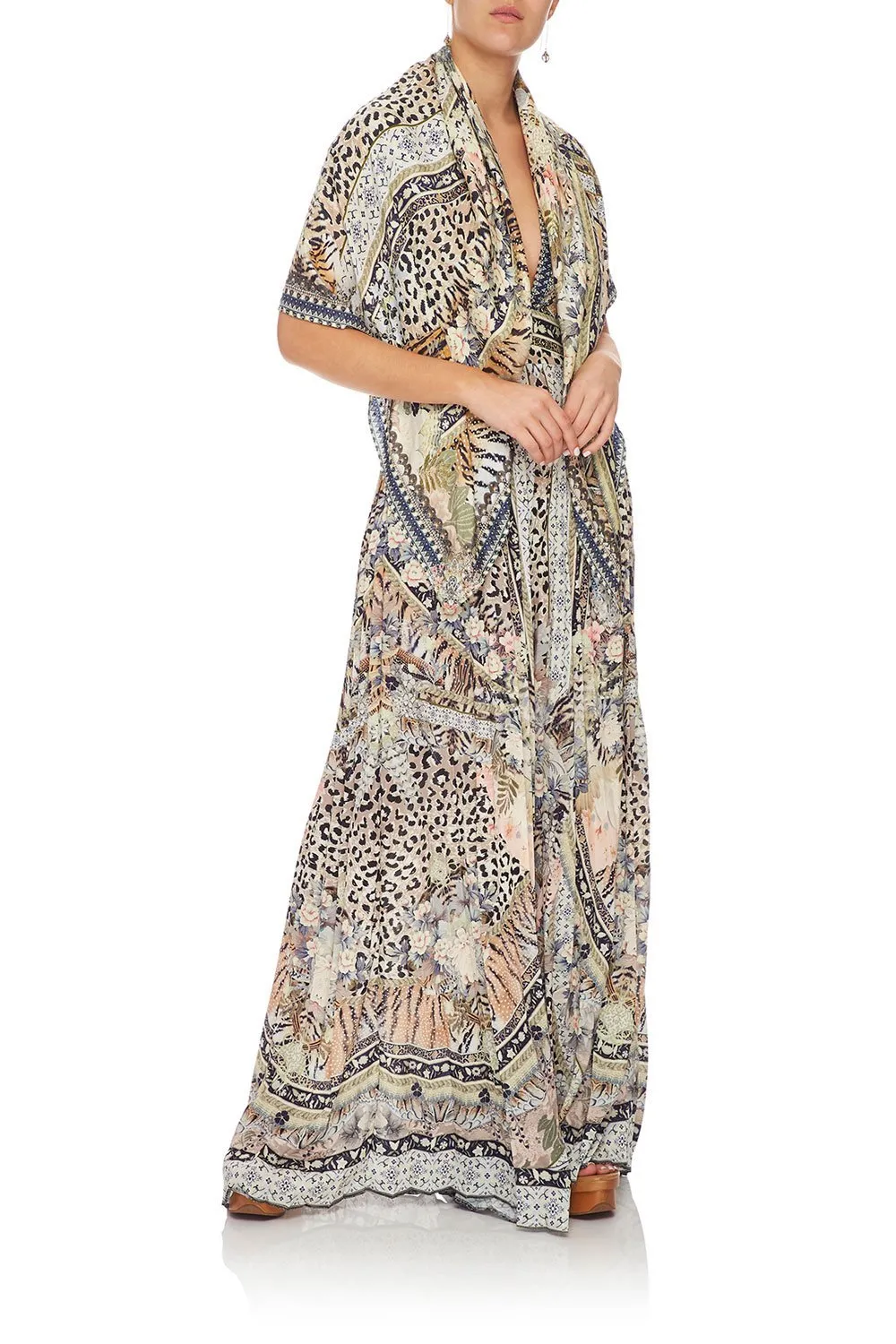 TIE NECK HALTER JUMPSUIT MOTO MAIKO