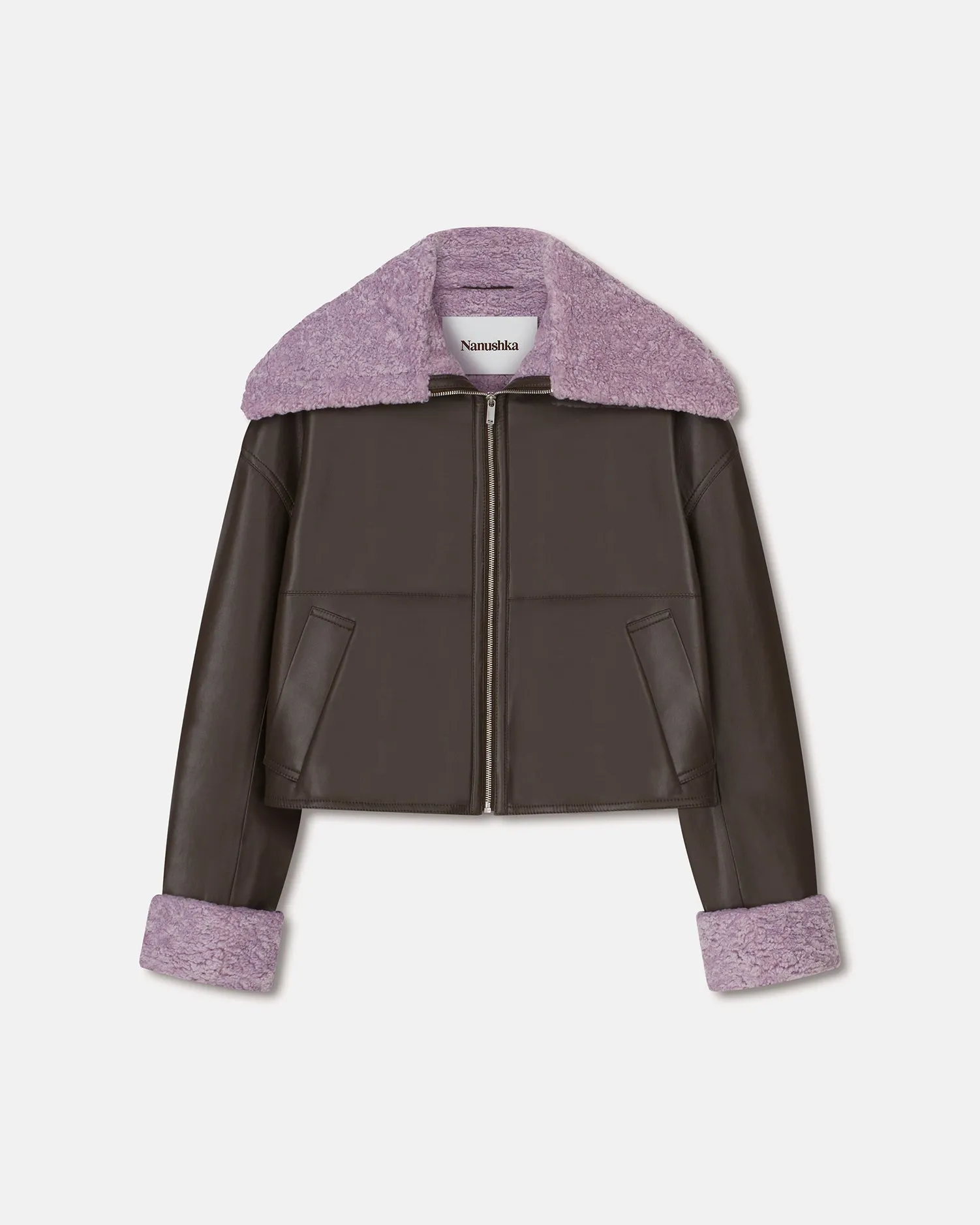 Verona - Sale Faux Shearling Jacket - Shiitake