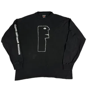 Vintage Caspar Brötzmann Massaker "Der Abend Der Schwarzen Folklore" Long Sleeve Shirt