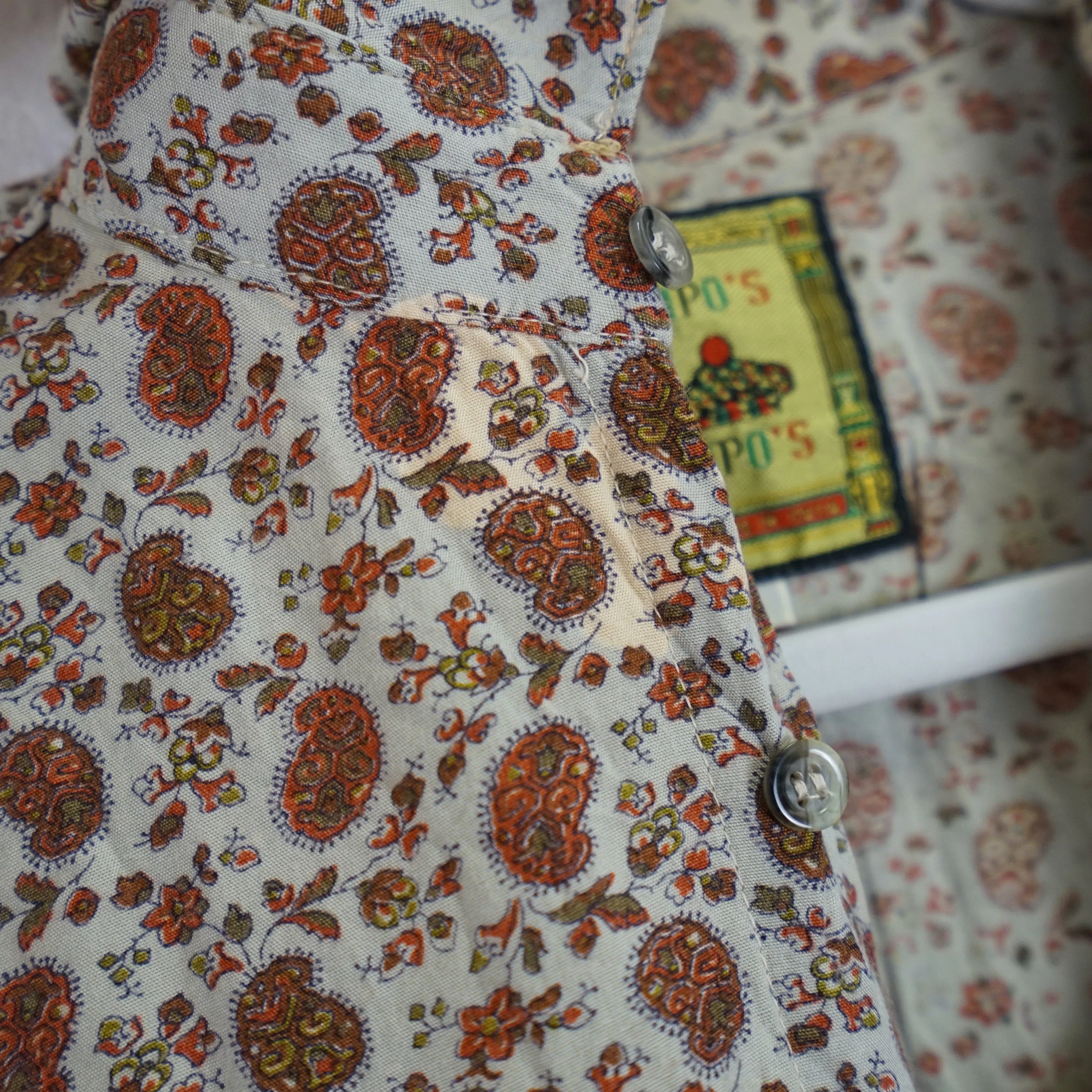 Vintage long sleeve Shirt size M-L