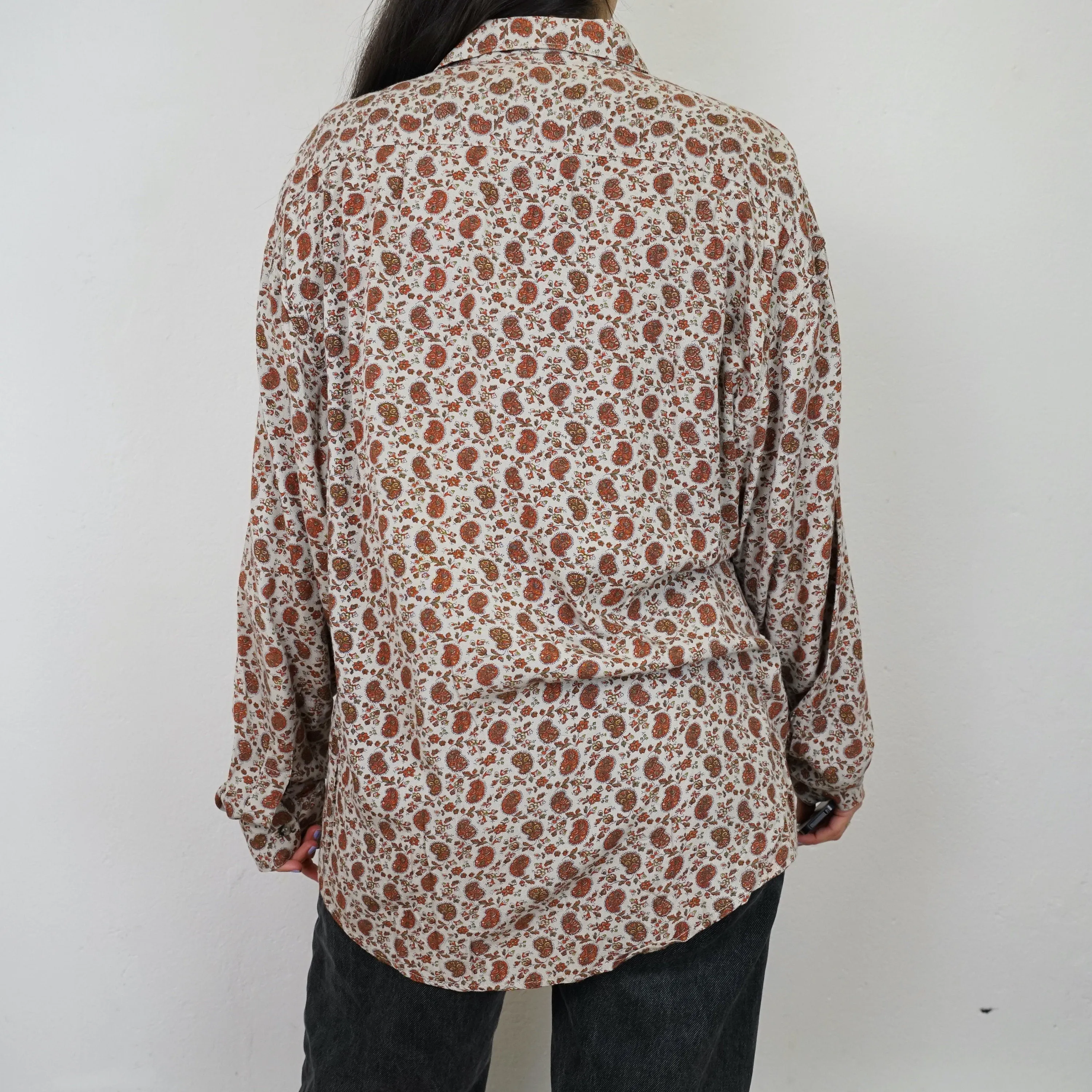 Vintage long sleeve Shirt size M-L
