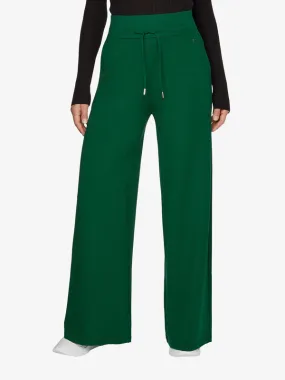 Wide Leg Knit Viscose Pants