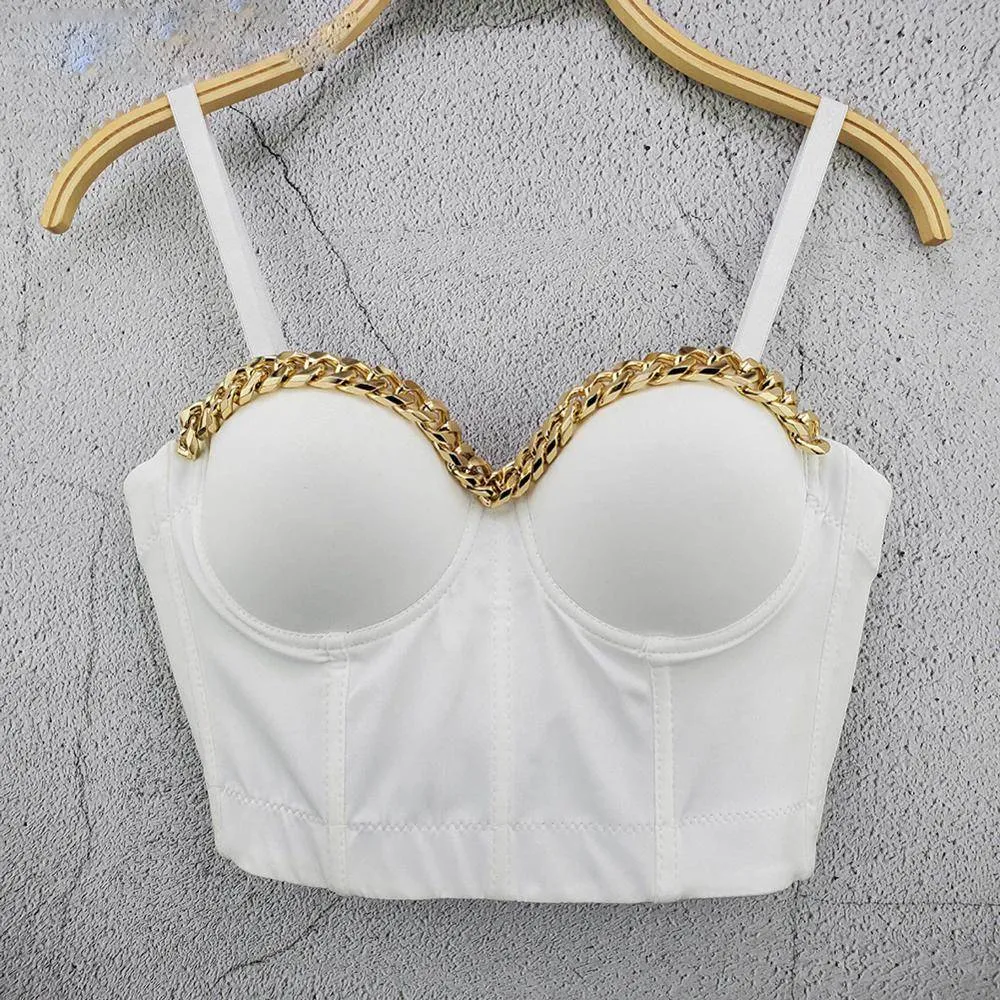 Women In Chain Crop Top