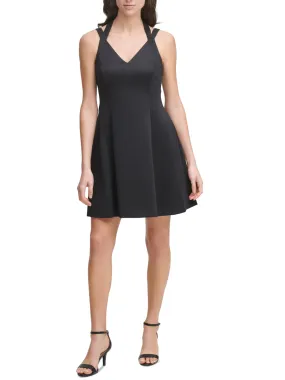 Women's Textured Dress,Black