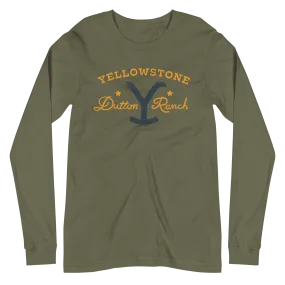 Yellowstone Dutton Ranch Star Adult Long Sleeve T-Shirt