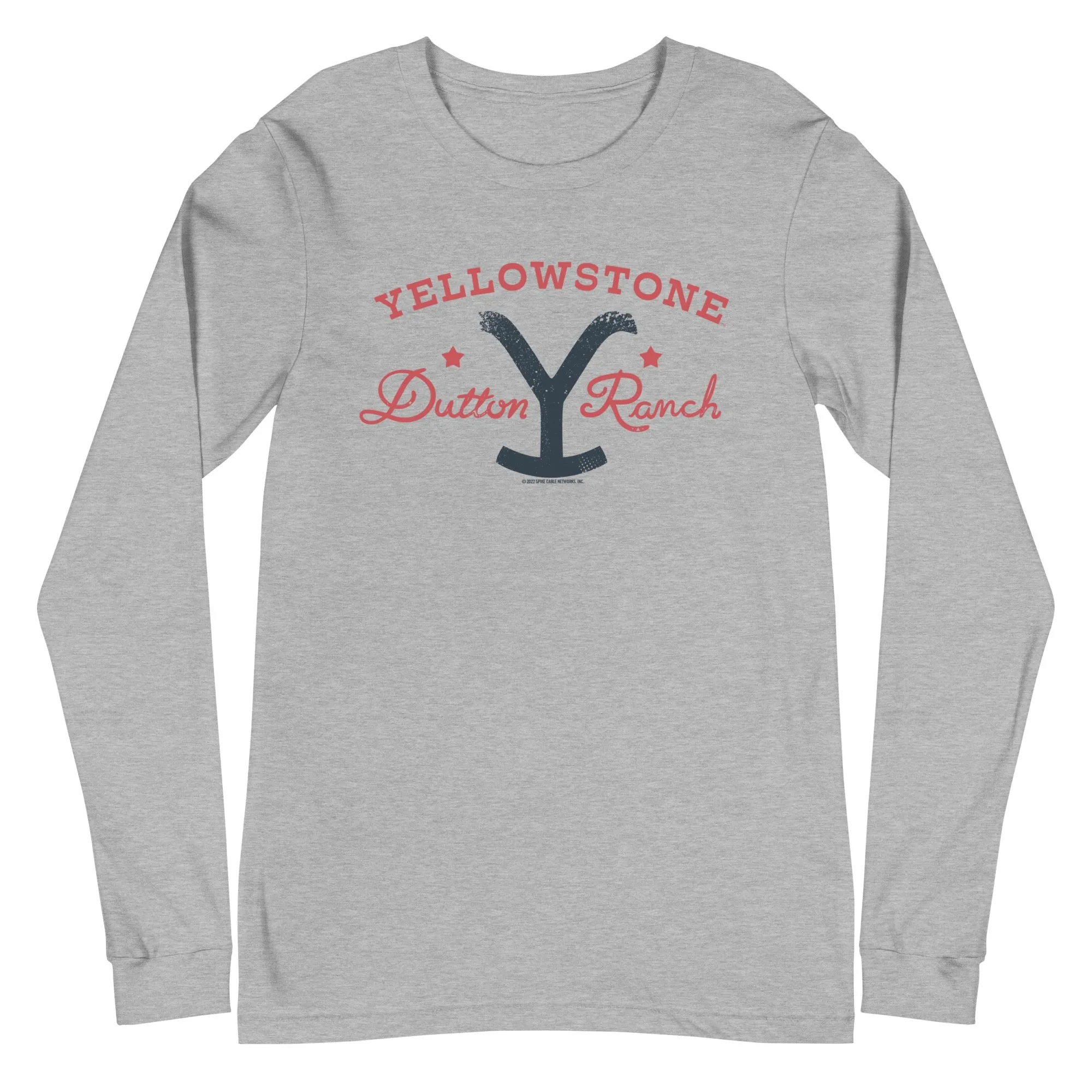 Yellowstone Dutton Ranch Star Adult Long Sleeve T-Shirt