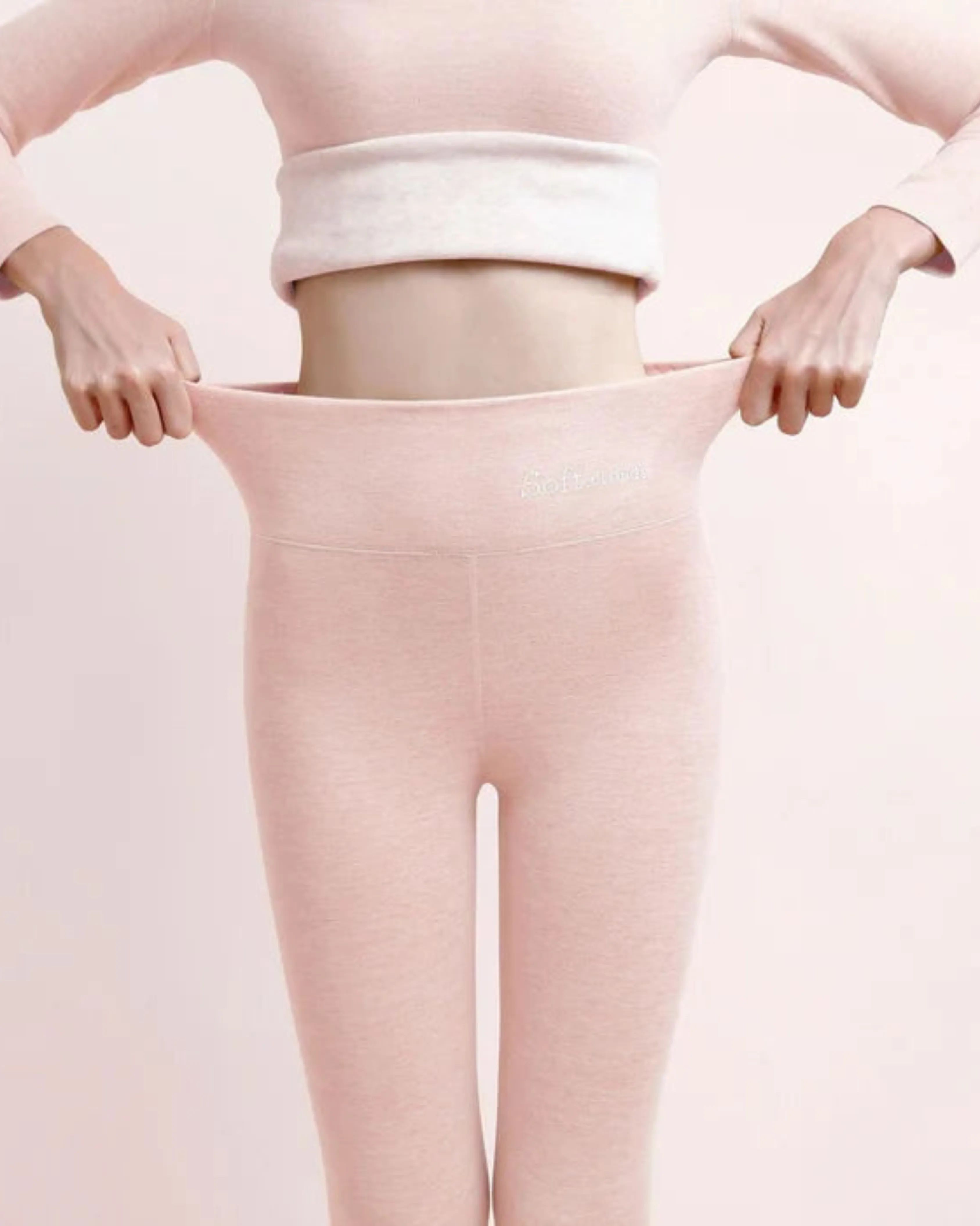 Zyla | Soft & Warm Fleece Leggings